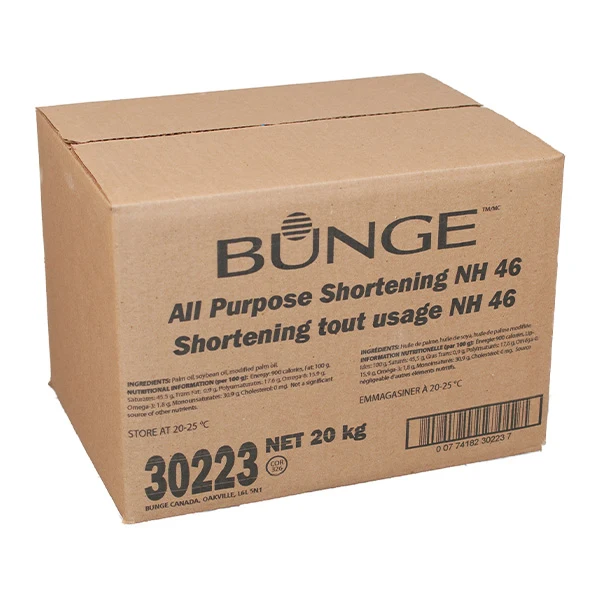 Bunge - NH46 All Purpose Shortening 20KG
