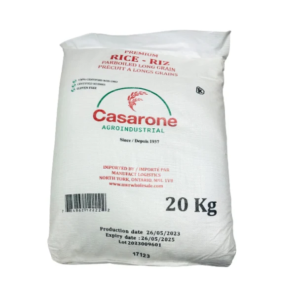 Casarone - Premium Parboiled Rice 20KG