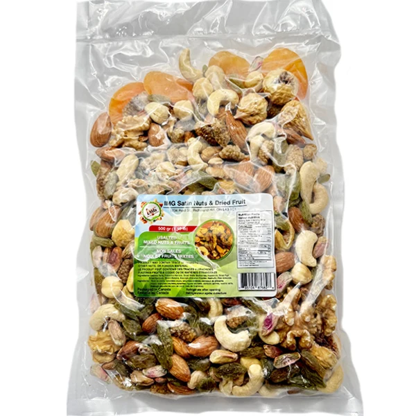 Img Satin - Unsalted Mixed Nuts & Fruits 6x500 GR