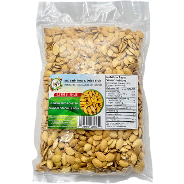 Img Satin - Pumpkin Seeds Roasted 5x500 GR