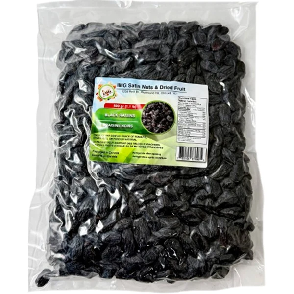 Img Satin - Black Raisins 500GR