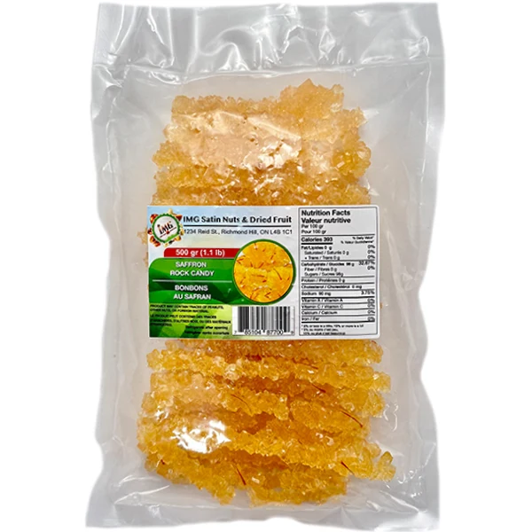 Img Satin - Saffron Rock Candy 6x500 G