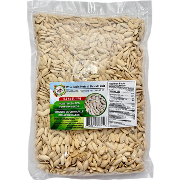 Img Satin - Roasted Salted Pumpkin Seeds 500GR