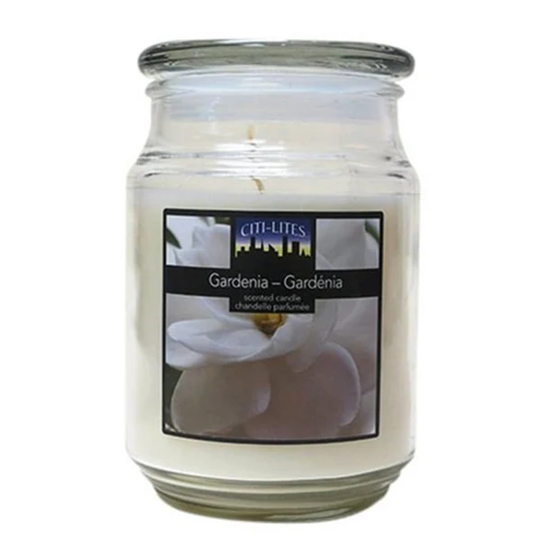 Citilites - Gardenia Apothecary Jar Candle 15OZ