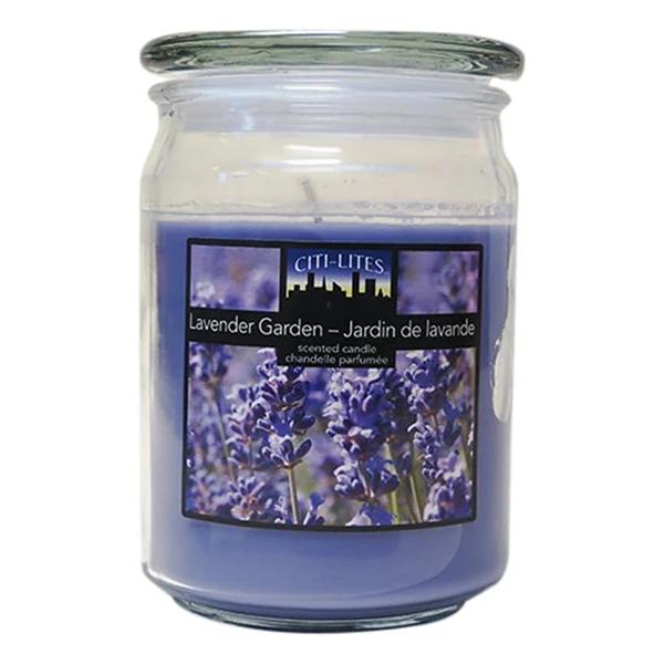 Citilites - Lavender Garden Apothecary Jar Candle 15OZ
