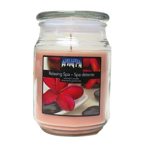 Citilites - Relaxing Spa Apothecary Jar Candle 15OZ