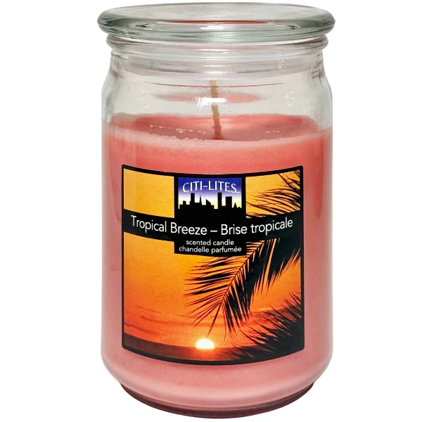 Citilites - Tropical Breeze Apothecary Jar Candle 15OZ