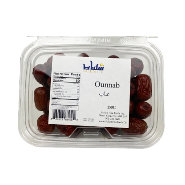 Sultan - Dried Ounnab 250GR