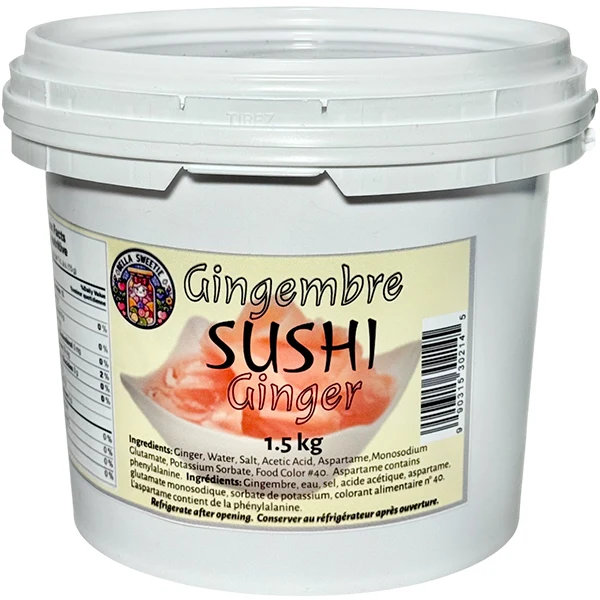 Bella Sweetie - Sushi Ginger Pickled Gari 1.5KG