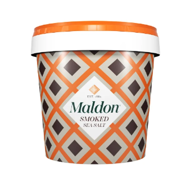 Maldon - Sea Salt Smoked Organic Flakes Bucket 500GR