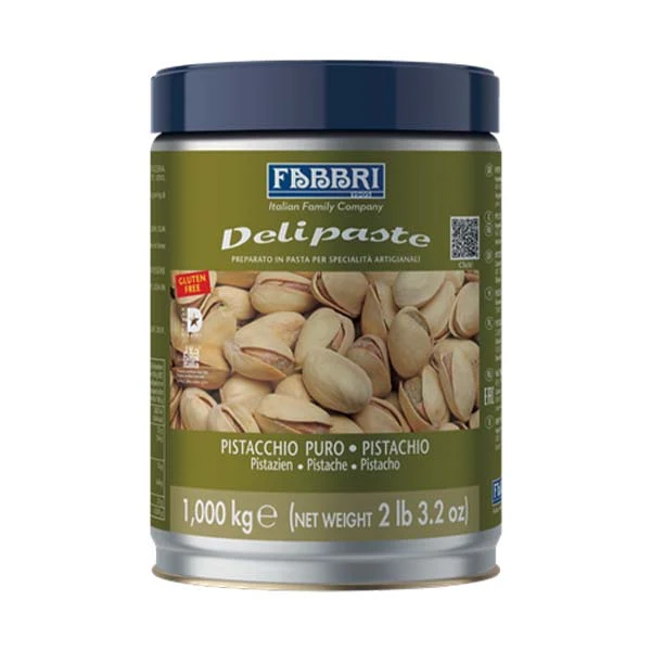 Fabbri 1905 - Delipaste Pure Pistachio Tins 1KG