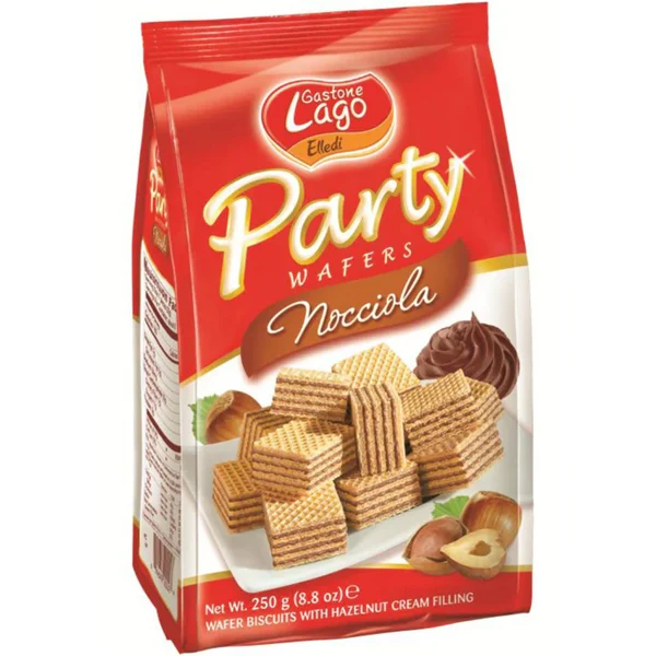 Elledi - Party Wafer Hazelnut 10x250 GR