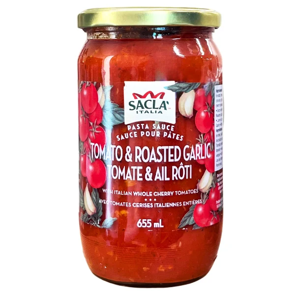 Sacla - Tomato Roast Garlic Sauce 6x655 ML