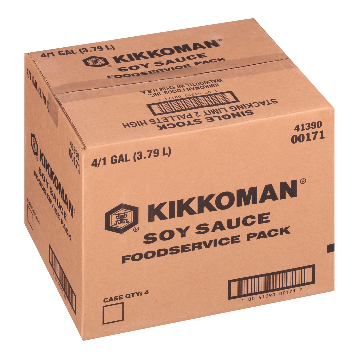 Kikkoman - Soya Sauce 4x3.79 LT