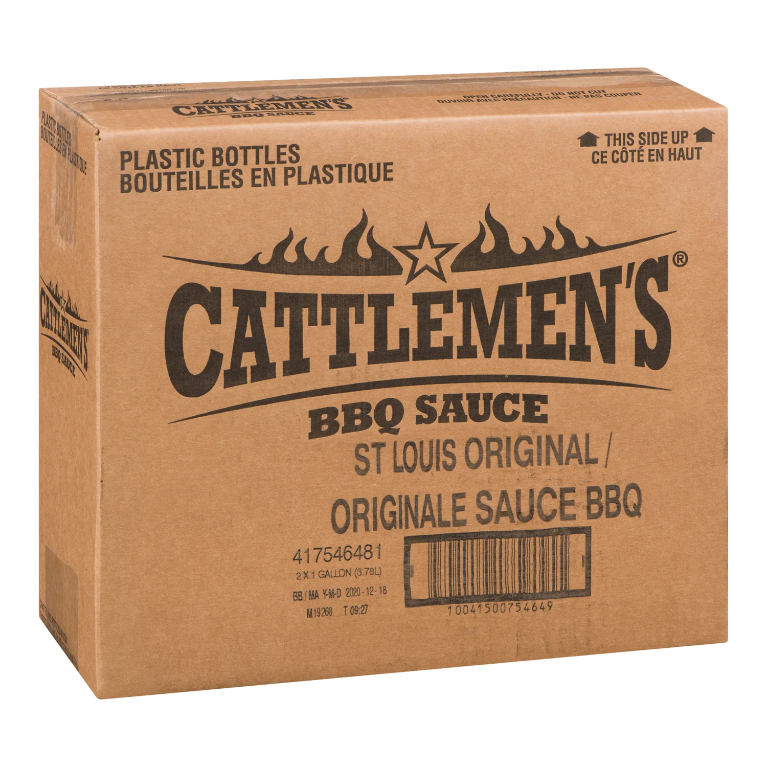 Cattlemens - St Louis Style Original 2x3.78LT