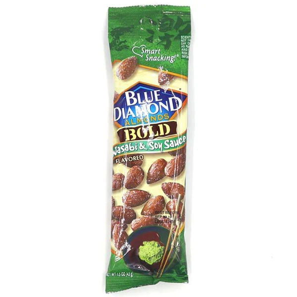 Blue Diamond - Almonds Wasabi & Soy 12x12x43 GR