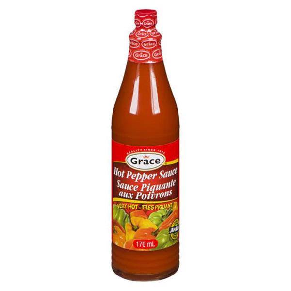 Grace - Hot Pepper Sauce 24x170 ML