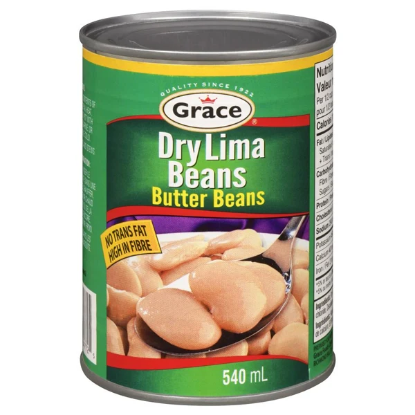 Grace - Dry Lima Beans 24x540 ML