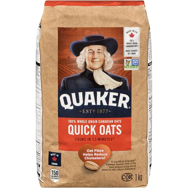 Quaker - Quick Oats 12x1KG