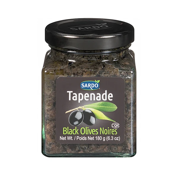 Sardo - Tapenade Black Olive 6x180 GR