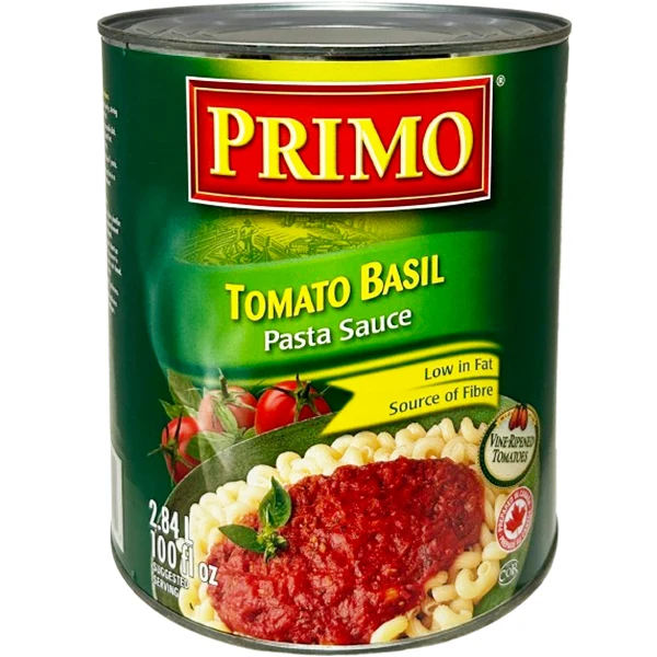 Primo - Pasta Sauce Tomato Basil 6x2.84 LT