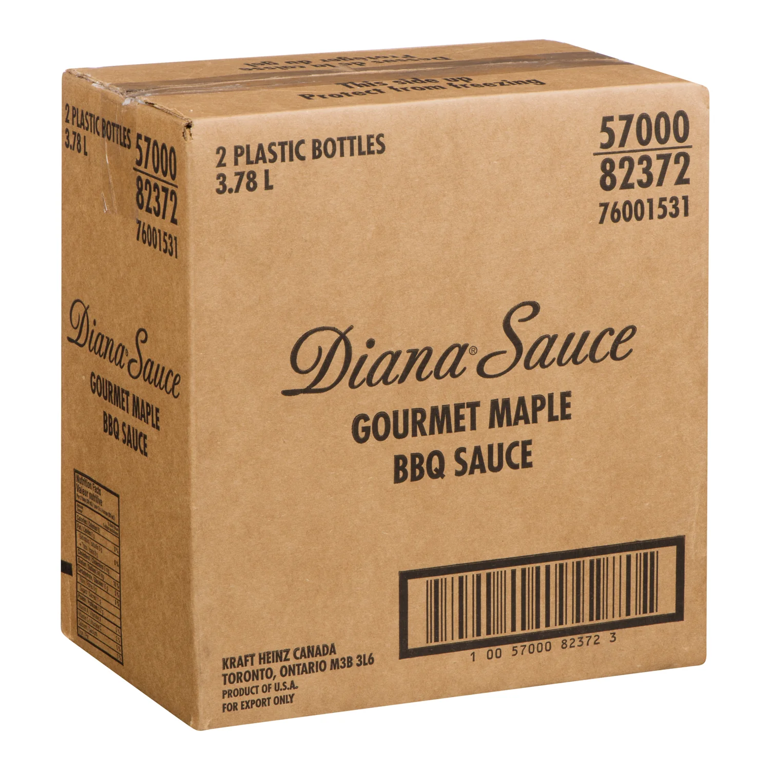 Diana - Sauce Maple BBQ 2x3.78LT
