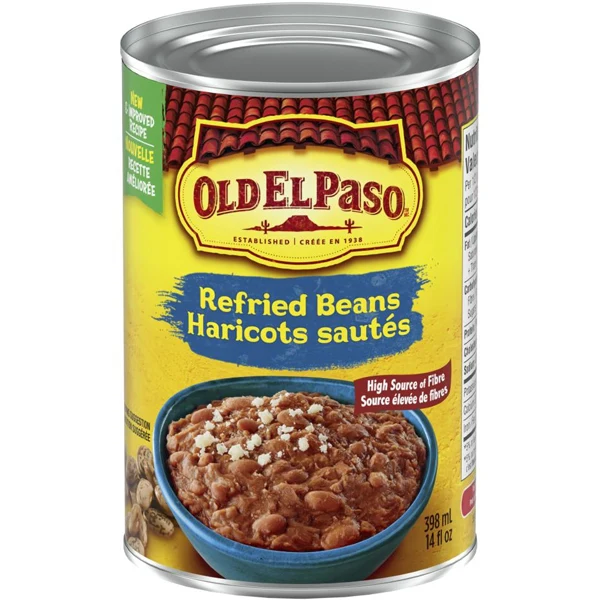 Old El Paso - Refried Beans 12x398 ML