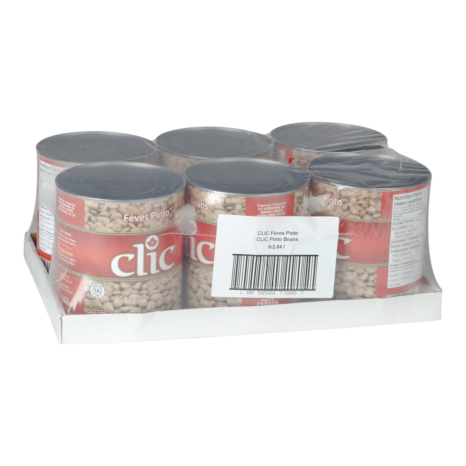 Clic - Pinto Beans 6x100OZ