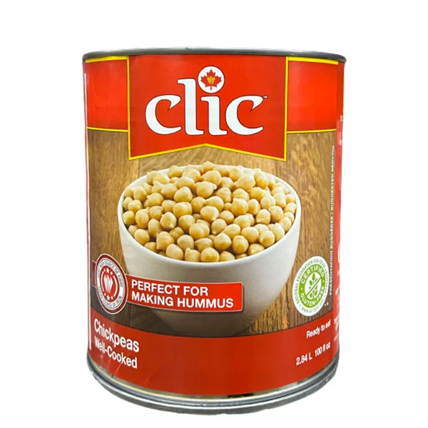Clic - Chickpeas Well Cooked 6x100OZ