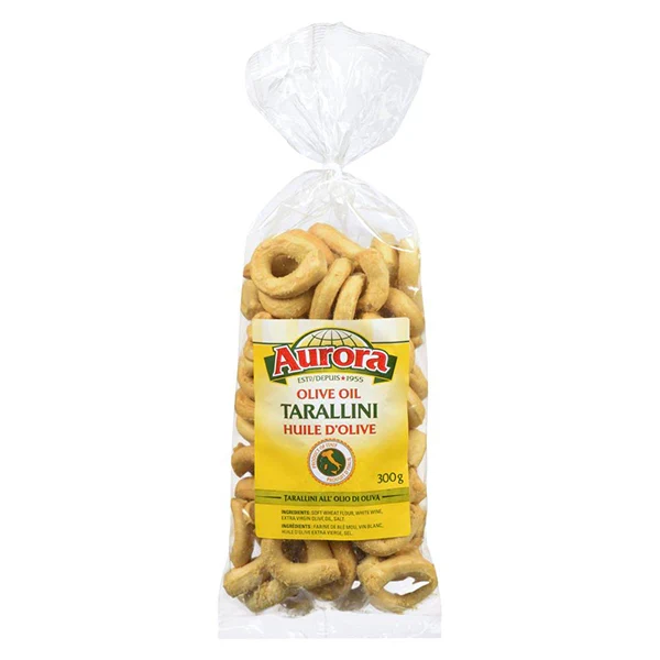 Aurora - Tarallini With Olive Oil 12x300 GR
