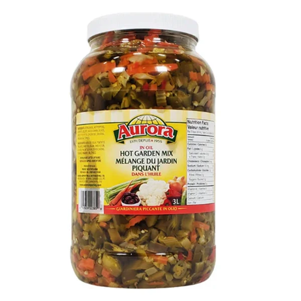 Aurora - Hot Giardiniera 4x3LT