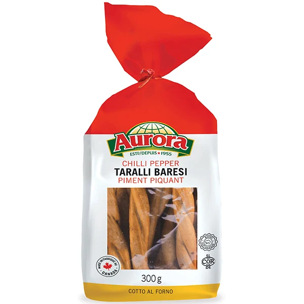 Aurora - Taralli Baresi Chilli Pepper 12x300 GR