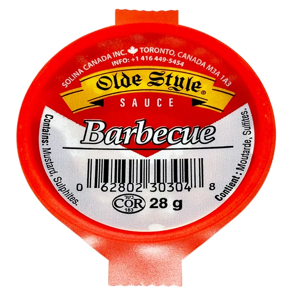 Olde Style - BBQ Sauce Portions 160x28 GR