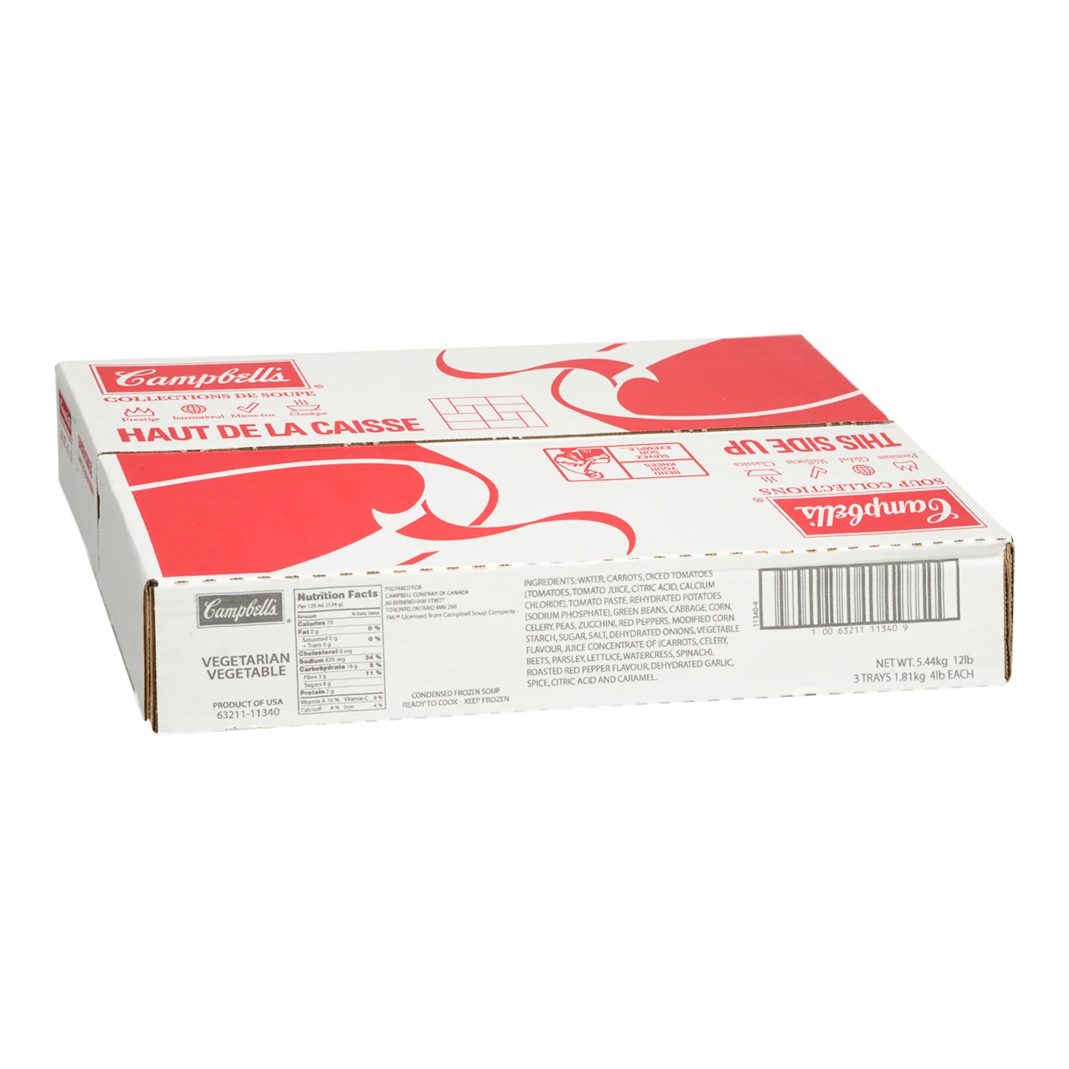 Campbells - Vegetarian Soup 3x4 LB