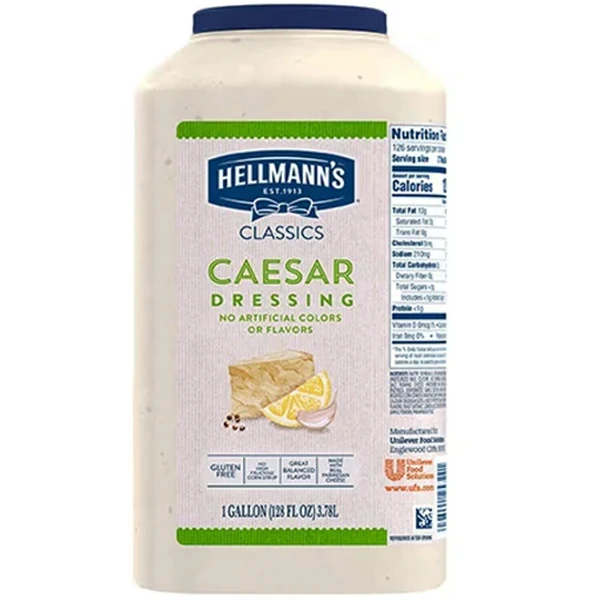 Hellmanns - Creamy Caesar Dressing 2x3.78LT