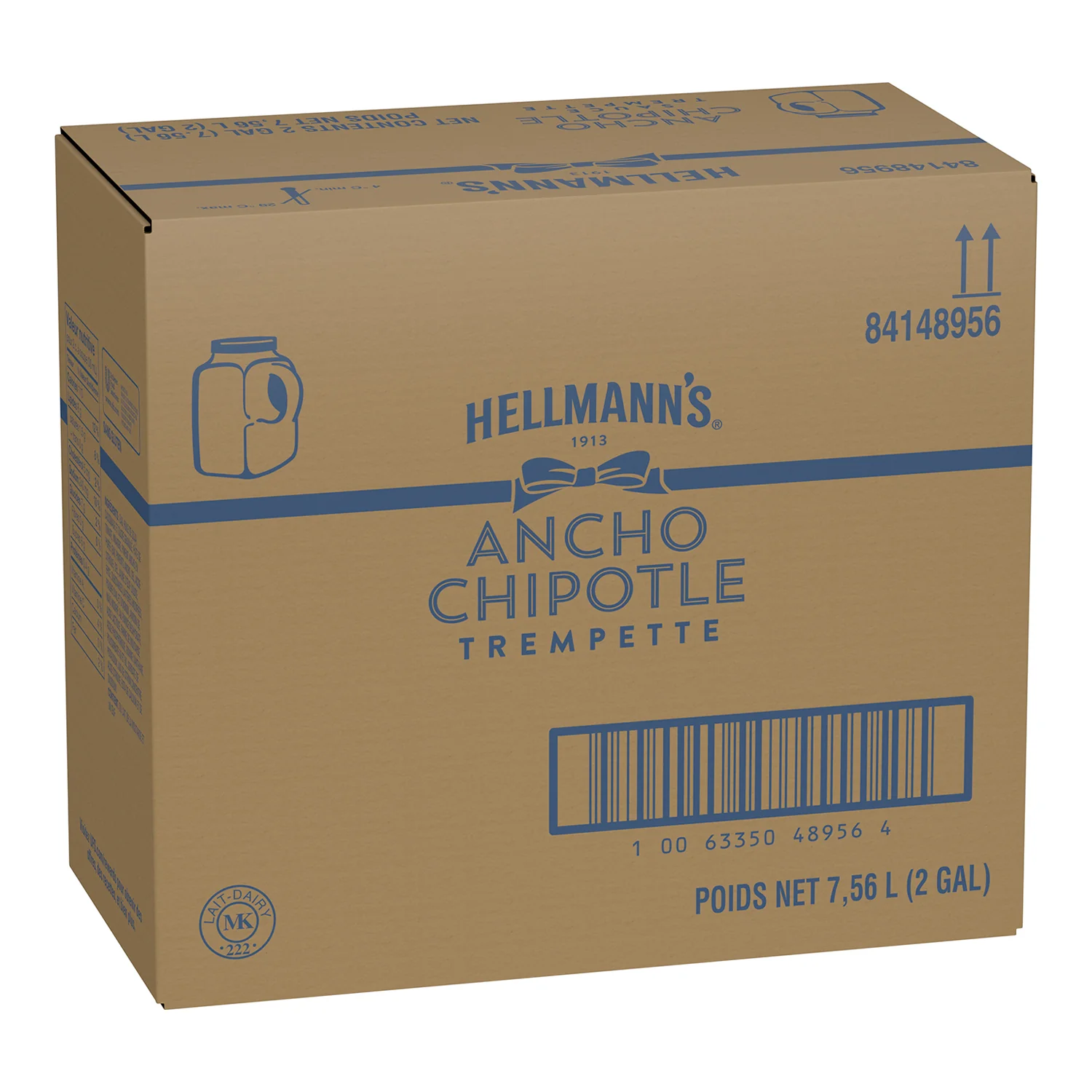 Hellmanns - Ancho Chipotle Real Sauce 2x3.78 LT
