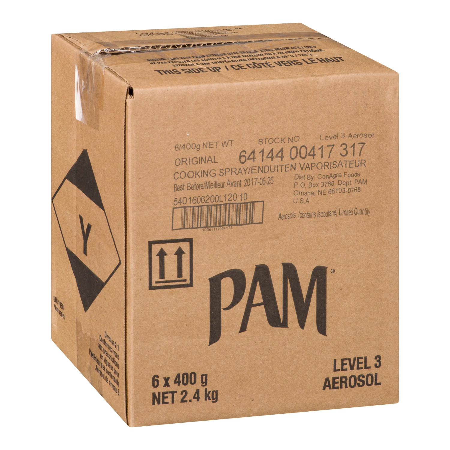 Pam - Spray Original 6x400GR