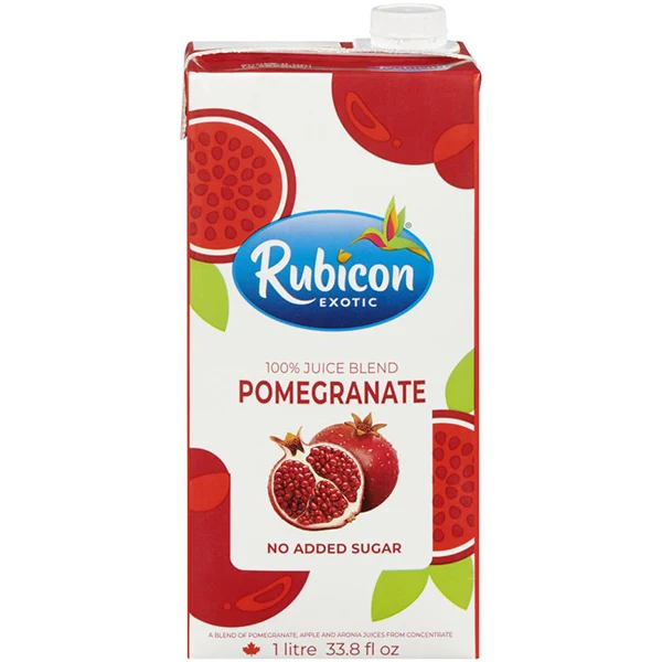Rubicon - NO Sugar Added Pomegranate Juice 12x1LT