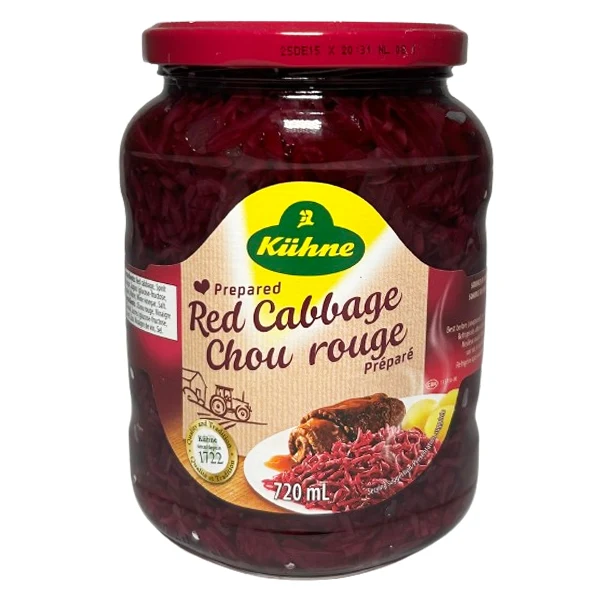 Kuhne - Red Cabbage 12x720 ML