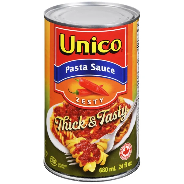 Unico - Zesty Pasta Sauce 12x680 ML
