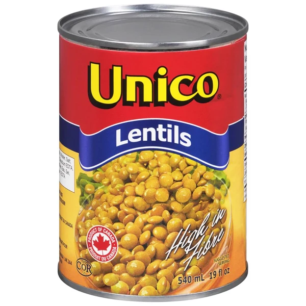Unico - Lentils 24x540ML