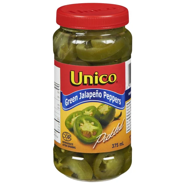 Unico - Hot Jalapeno Peppers 12x375 ML