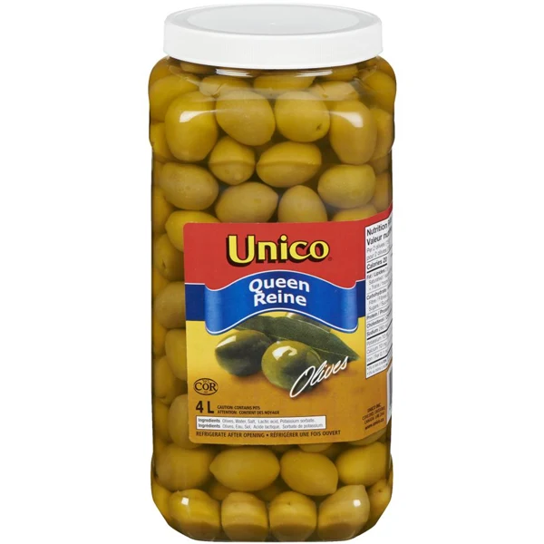 Unico - Whole Queen Olives 2x4LT