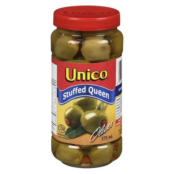 Unico - Stuffed Queens Olives 12x375 ML