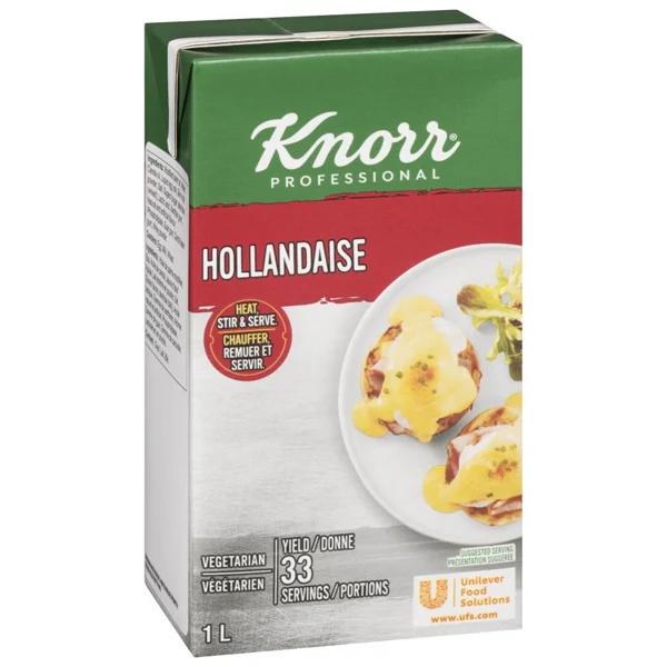 Knorr - Rep Hollandaise Rtu Sauce 6x1 LT