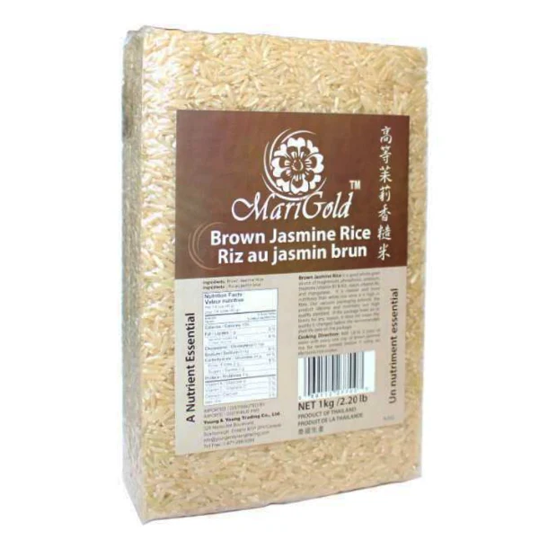 Marigold - Jasmine Brown Rice 12x1 KG