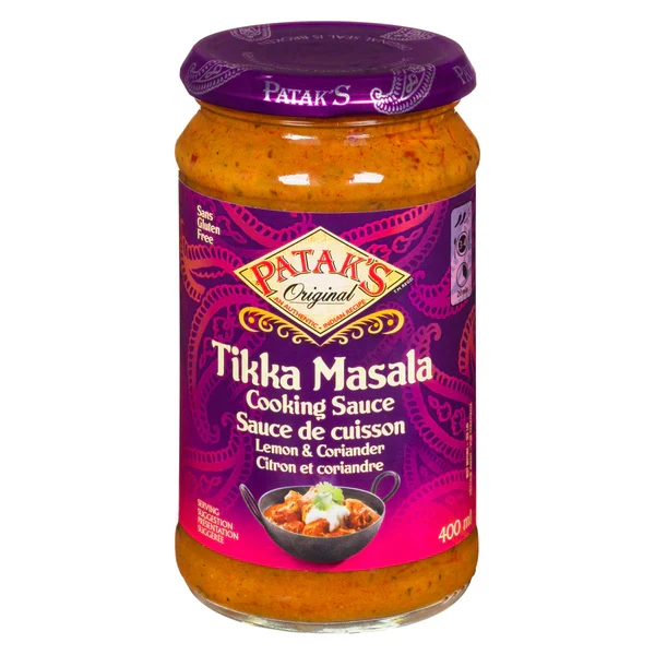 Pataks - Tikka Masala Cooking Sauce 6x400 ML