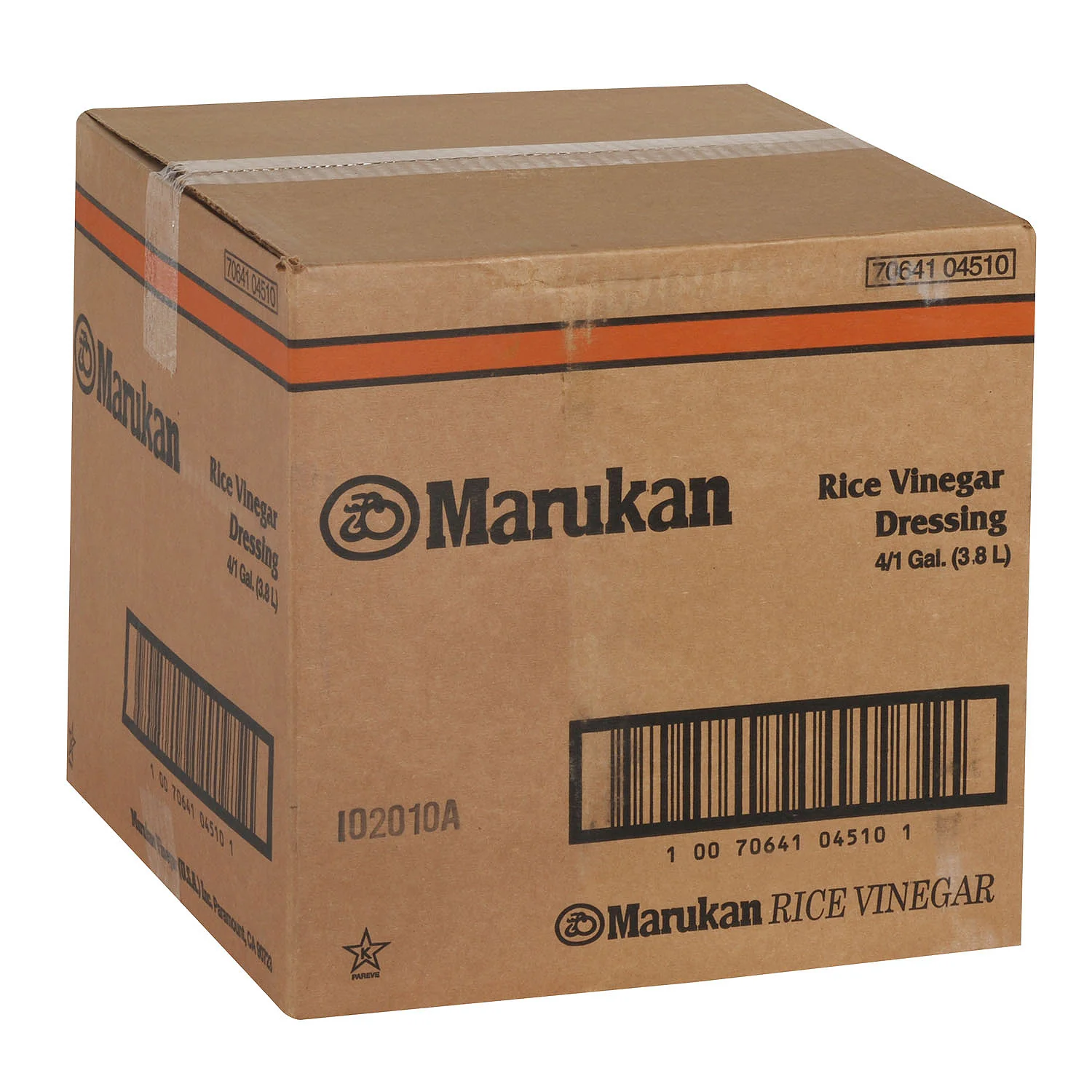 Marukan - Rice Wine Vinegar Seasoned 4x3.78 LT