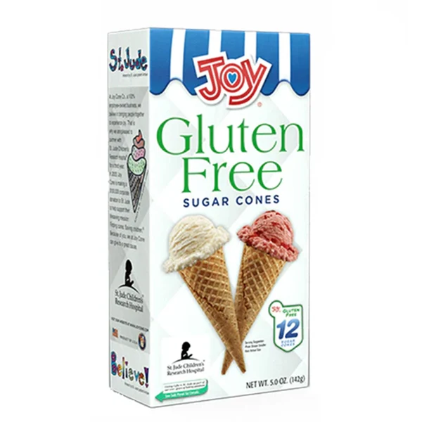 Joy Cone - Sugar Gluten Free 8x12 CT