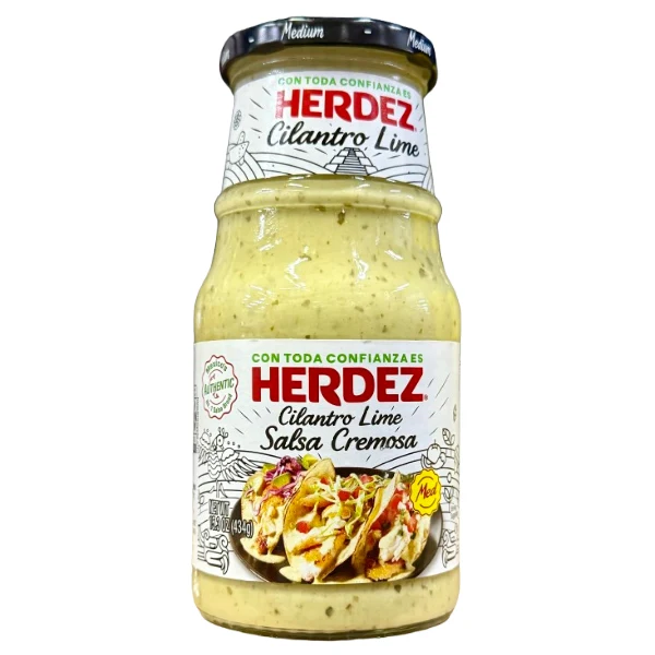 Herdez - Cilantro Lime Creamy Sauce 6x15.3 OZ